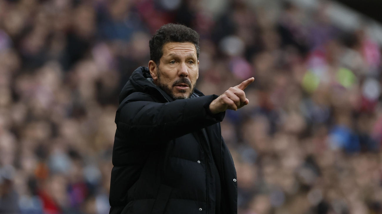 Simeone: "El campeonato es largo. Seguimos nuestro camino"