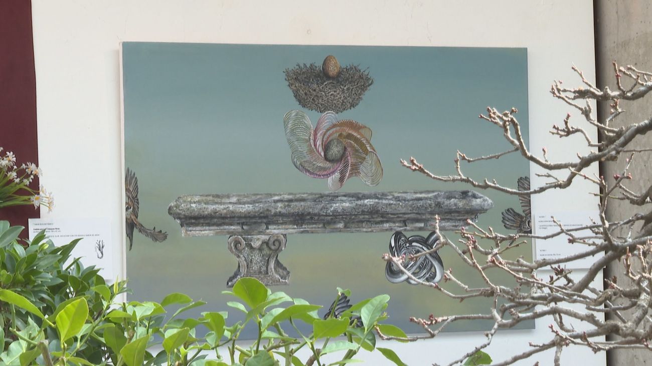 El Jardín Botánico expone 'Botane', una visión onírica del pintor Ángel Ferrández