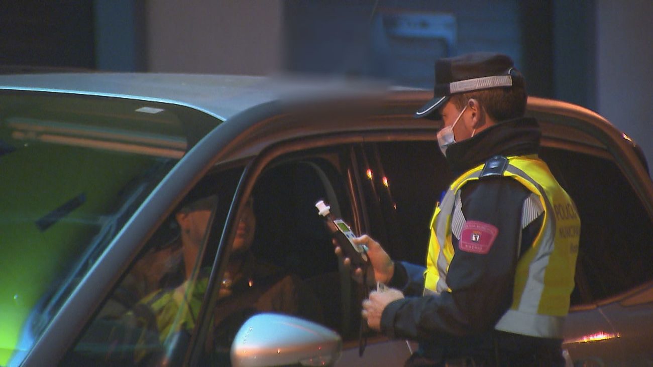 9 de cada 10 controles de alcohol y drogas en la ciudad de Madrid en 2024 dieron negativo