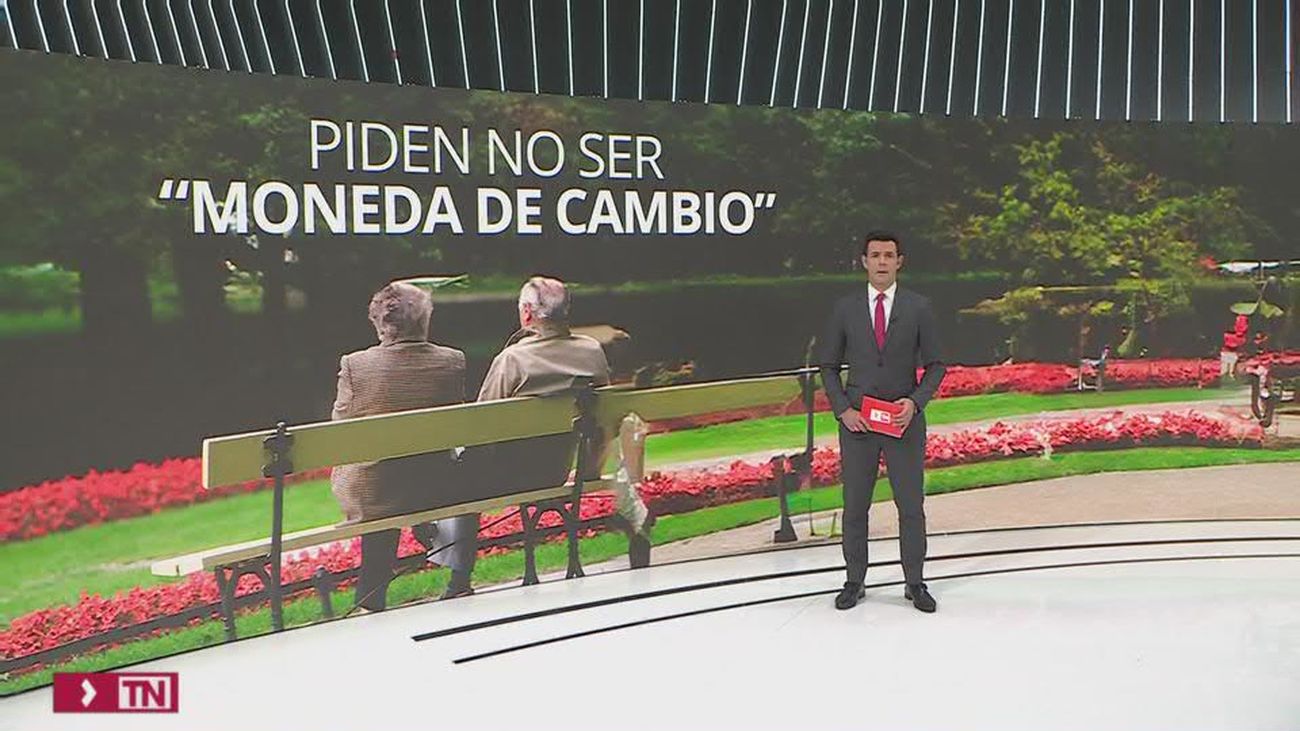 Los pensionistas piden al Gobierno "no ser utilizados como moneda de cambio"