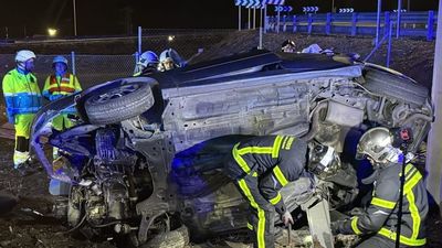 Muere una joven de 15 años en un accidente en la A2 en Alcalá de Henares