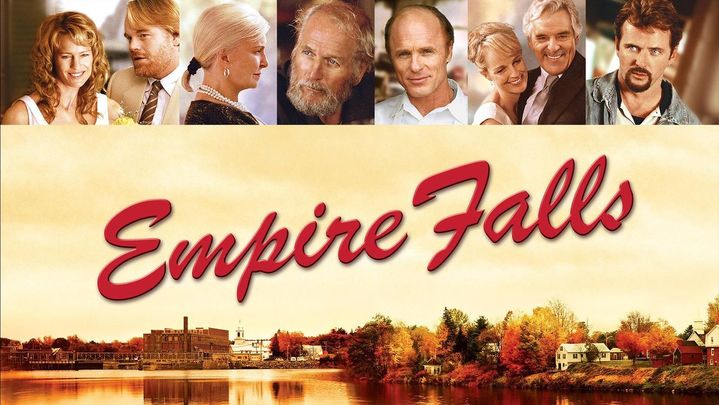 Cartel de la miniserie Empire falls, con Paul Newman