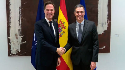 Sánchez reafirma ante Rutte su compromiso de llegar al 2% de inversión en defensa en 2029