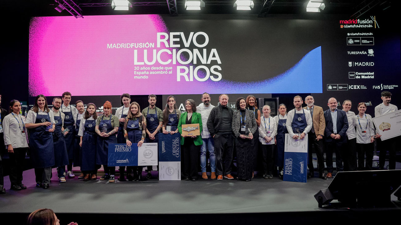 Foto de los galardonados de la tercera y última jornada de Madrid Fusión 2025