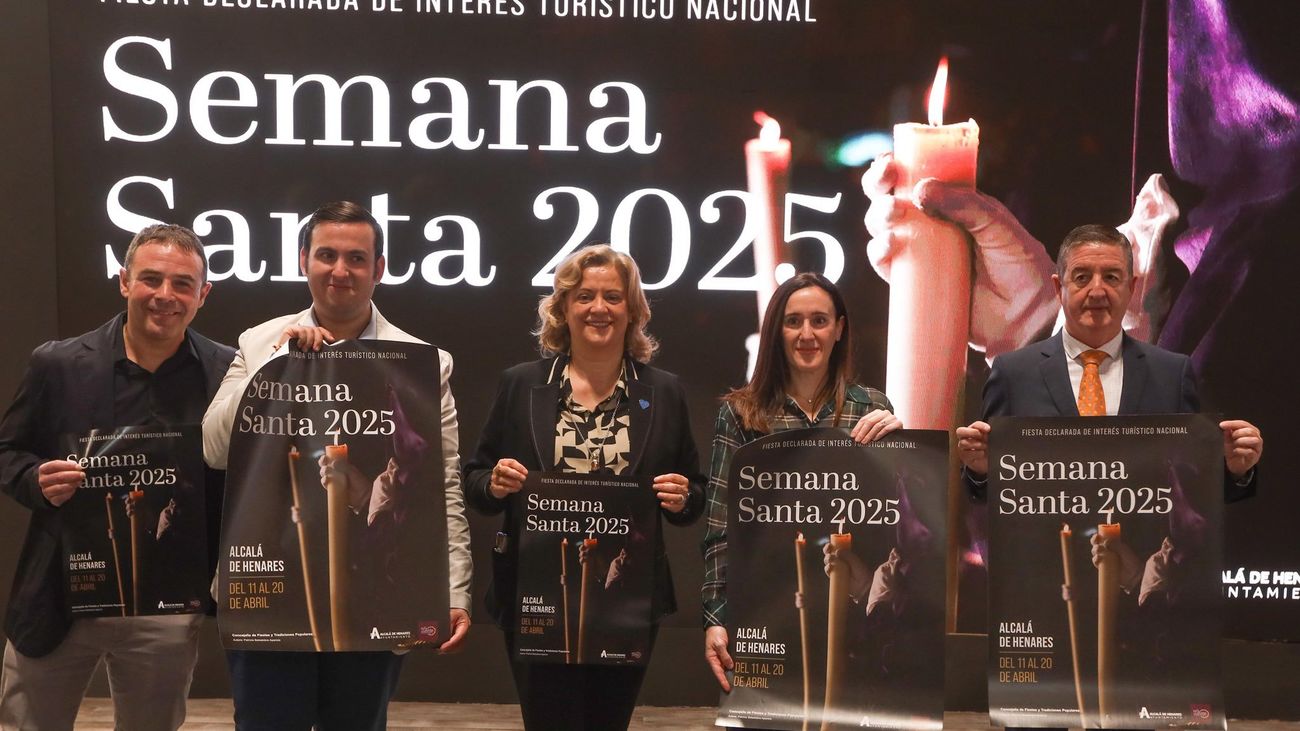 Presentación del cartel de la Semana Santa 2025 de Alcalá de Henares