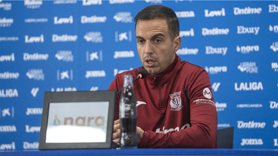 Borja Jiménez, sobre el Rayo: "Sabemos de la dificultad, pero tenemos que hacernos fuertes en casa"