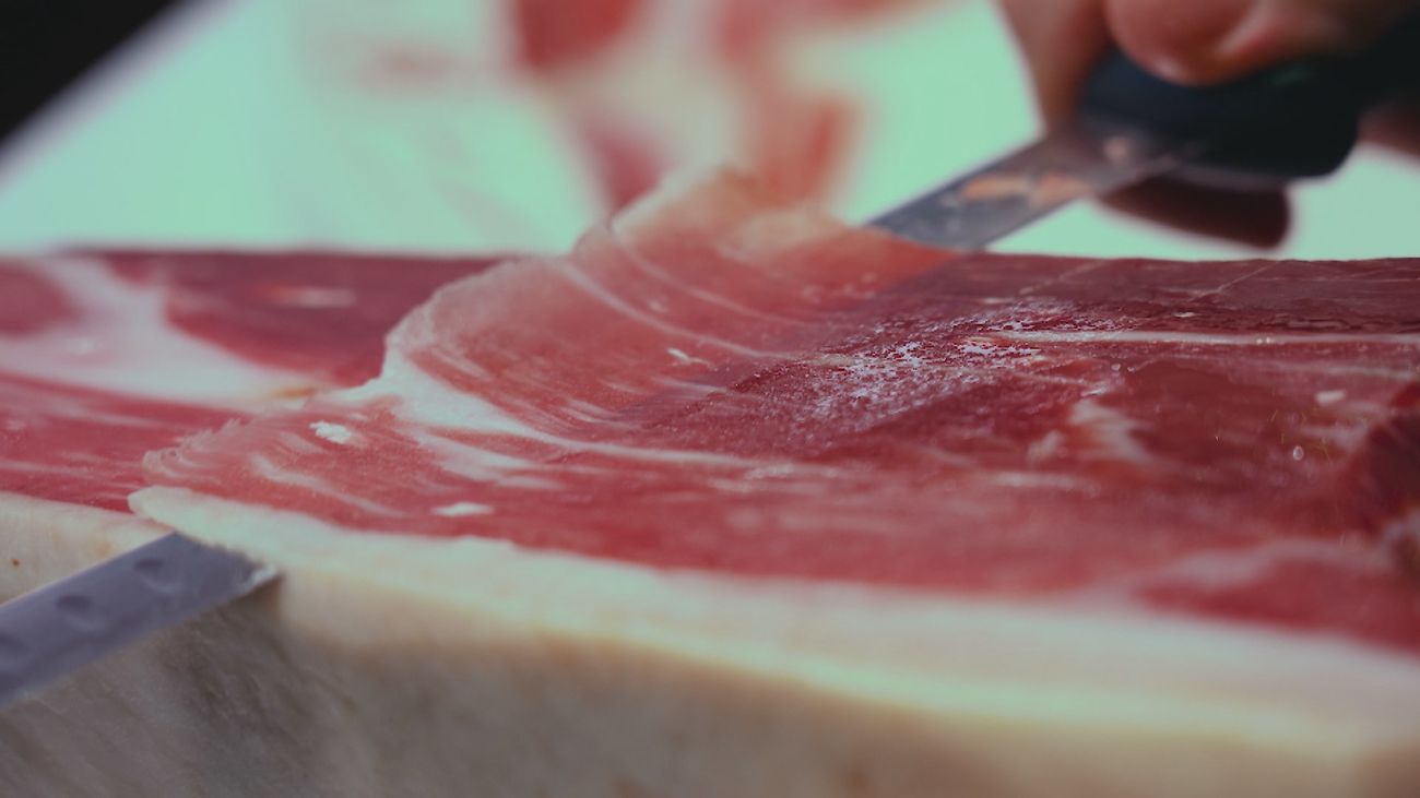 La mayor carta jamonera del mundo, en el Museo del Jamón de la Gran Vía