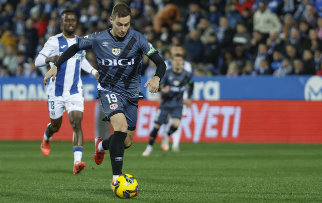 Jorge de Frutos ante el Leganés / EFE