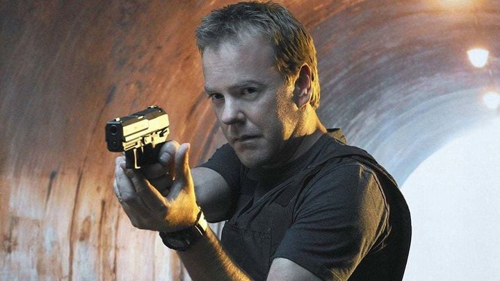 Kiefer Sutherland interpretó a Jack Bauer durante dos décadas en 24 (Disney) / Enseriados