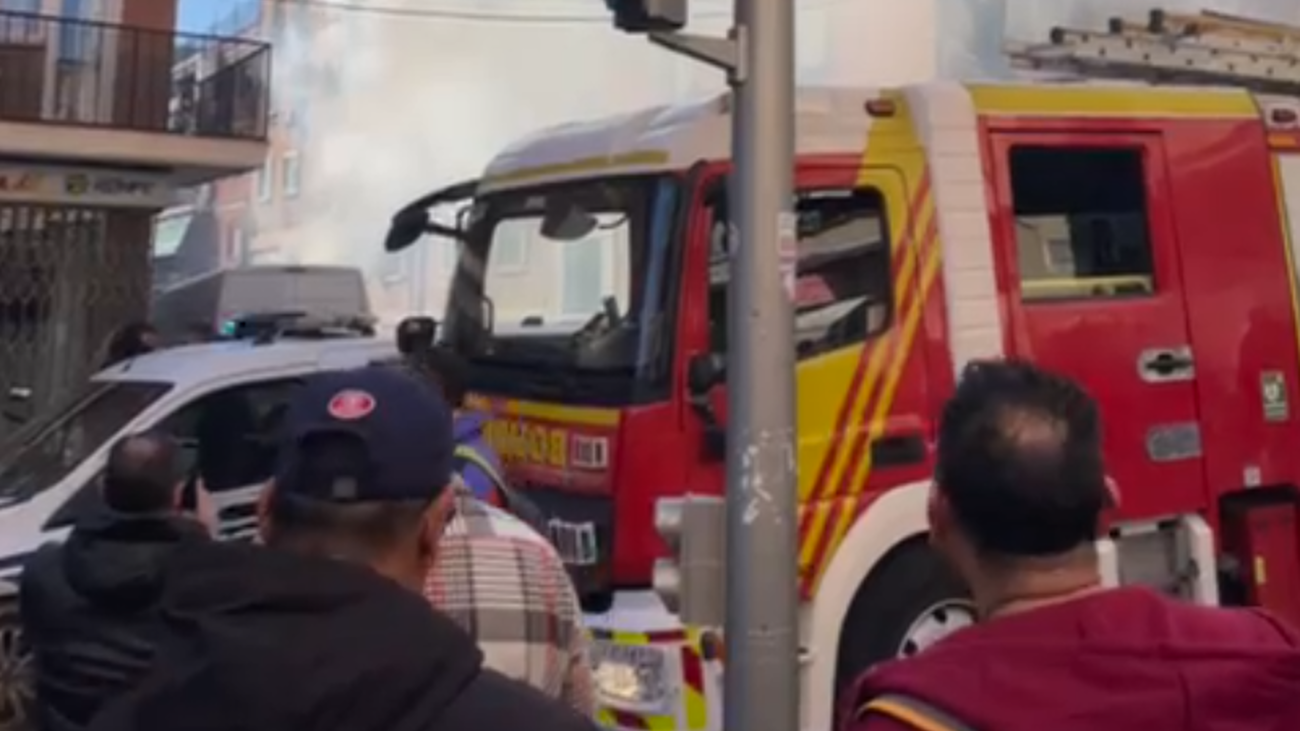 Incendio en una vivienda en Carabanchel, sin heridos