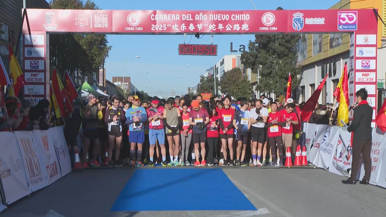 El polígono Cobo Calleja, escenario de la carrera del Año Nuevo Chino