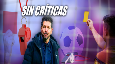 Simeone: "Todos opinamos, pero es muy difícil estar en el lugar de los árbitros"