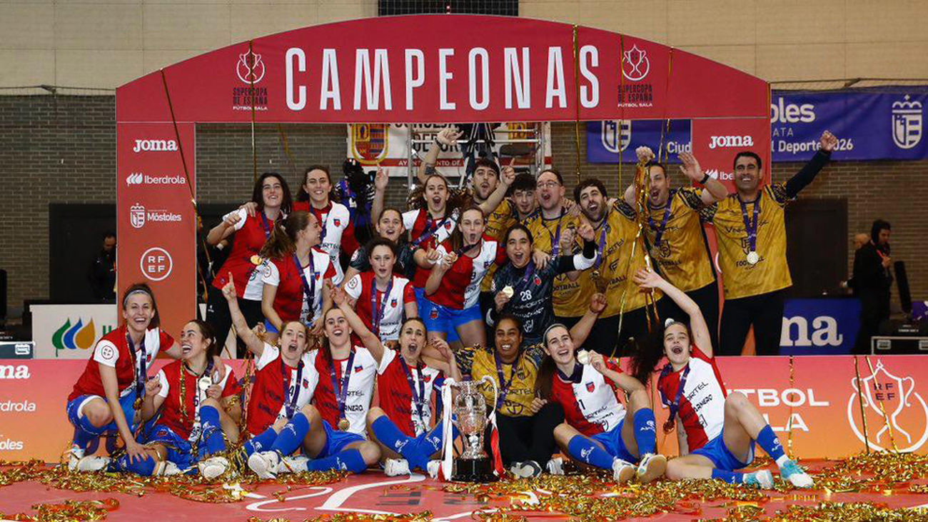 Futsi Atlético, campeón de la Supercopa de España de fútbol sala
