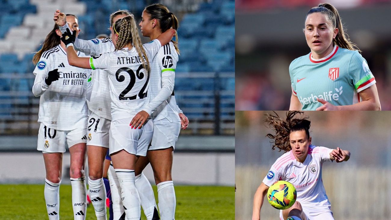 Real Madrid, Atlético de Madrid y Madrid CFF