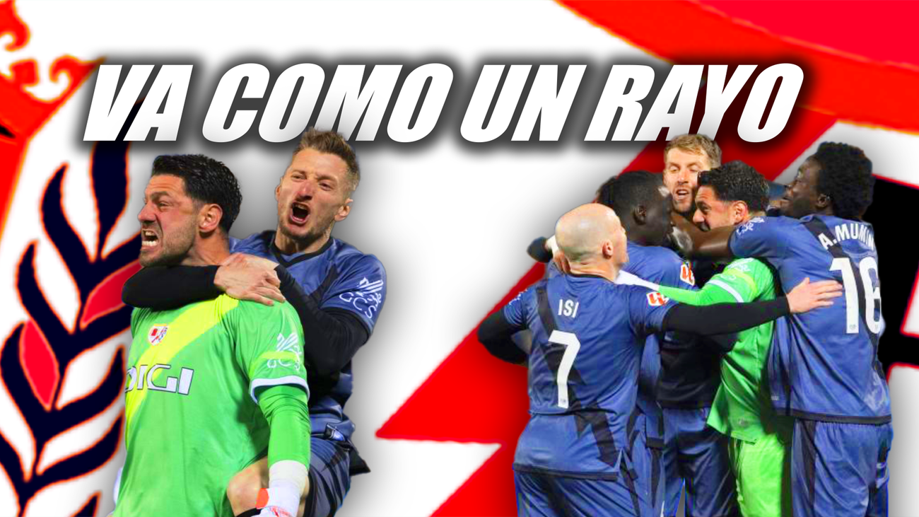 El Rayo, en puestos europeos, iguala su récord de 8 victorias sin perder en Liga