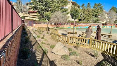 Patios más naturales en dos colegios de Majadahonda