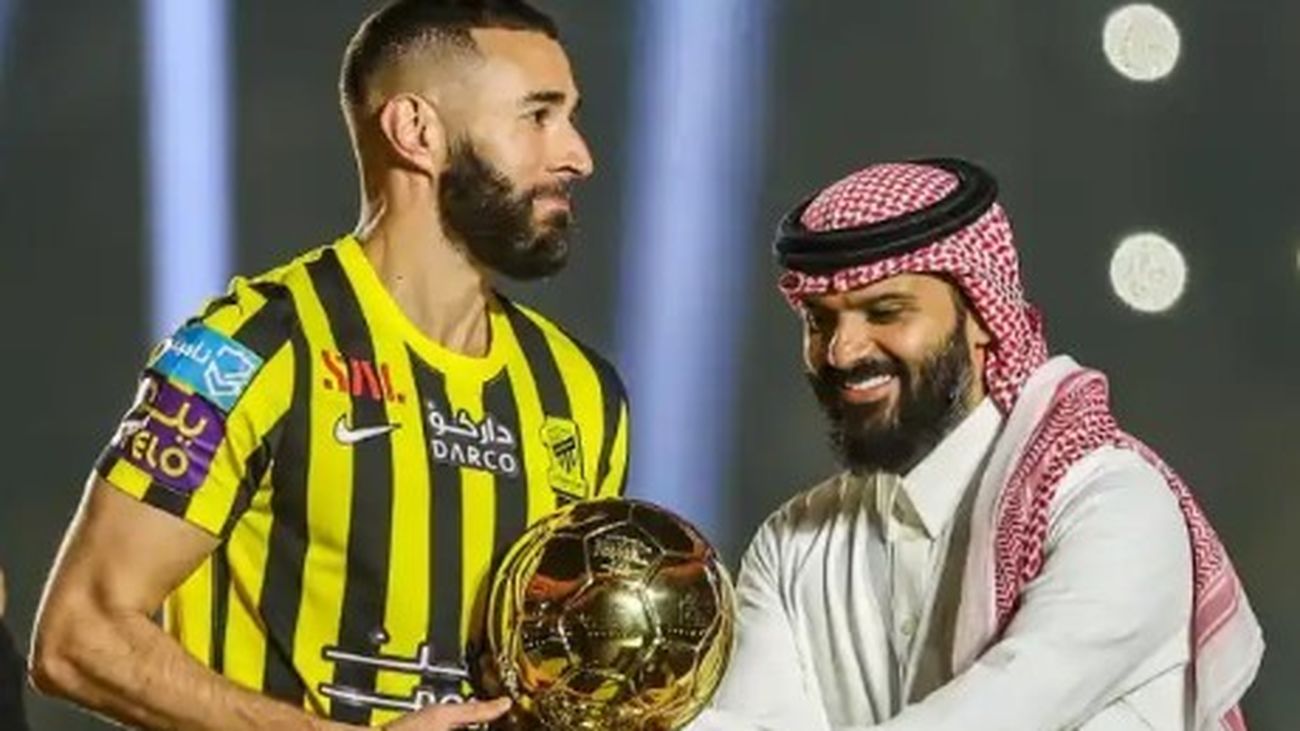 Arabia Saudí fútbol Benzema