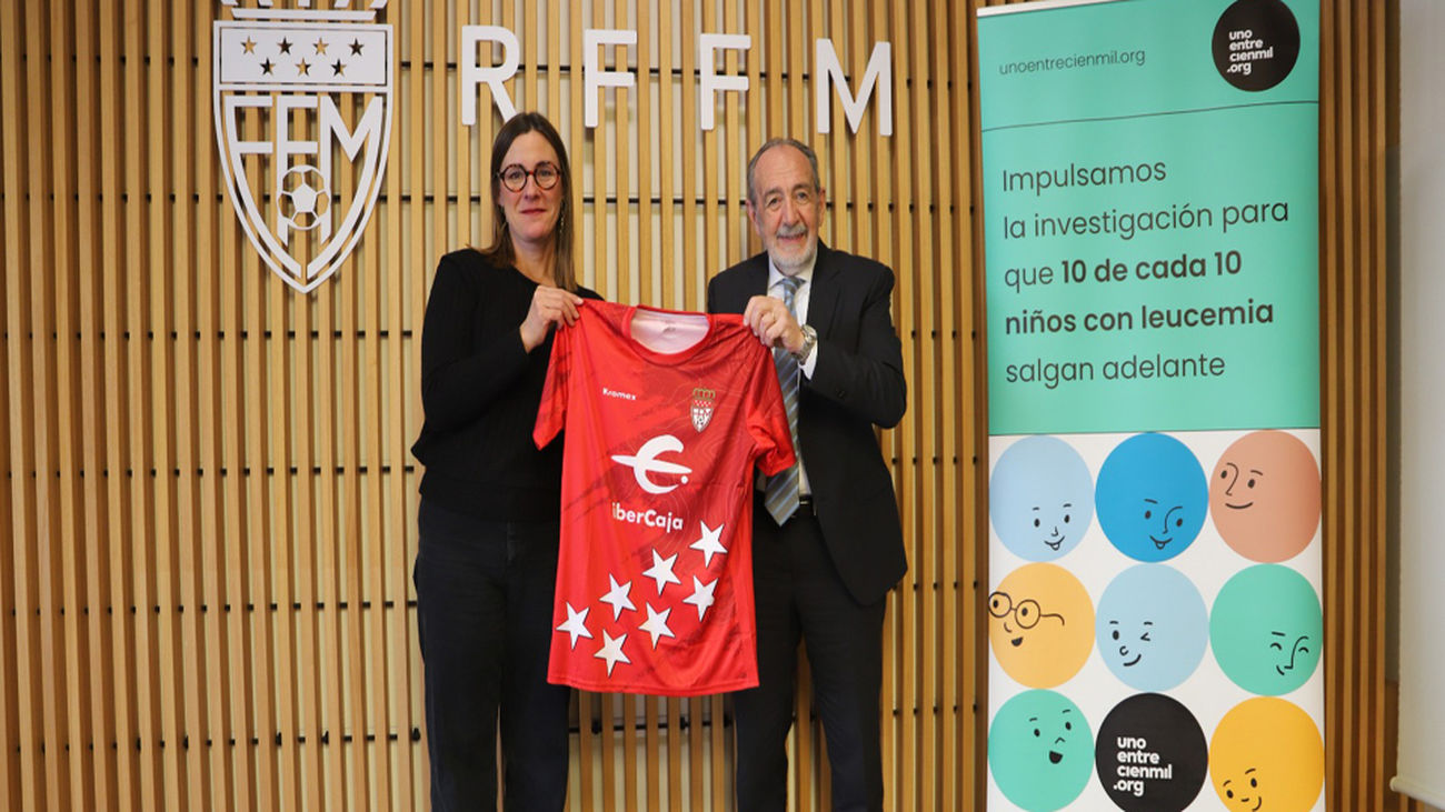 La Federación de Fútbol de Madrid se suma a la campaña 'Goles contra el cáncer infantil'