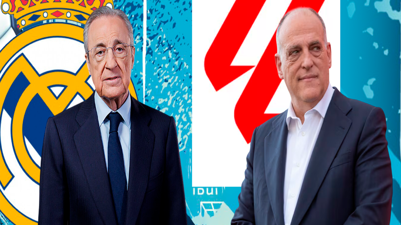 Florentino Pérez, Javier Tebas y Rafael Louzán
