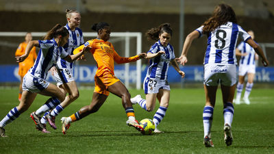 1-4. El Real Madrid golea a la Real Sociedad en la Liga F