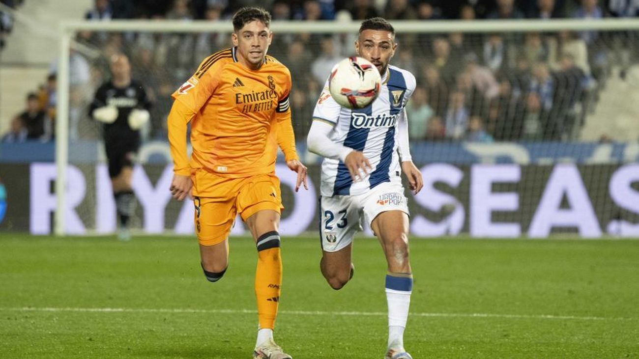 Fede Valverde ante el Leganés