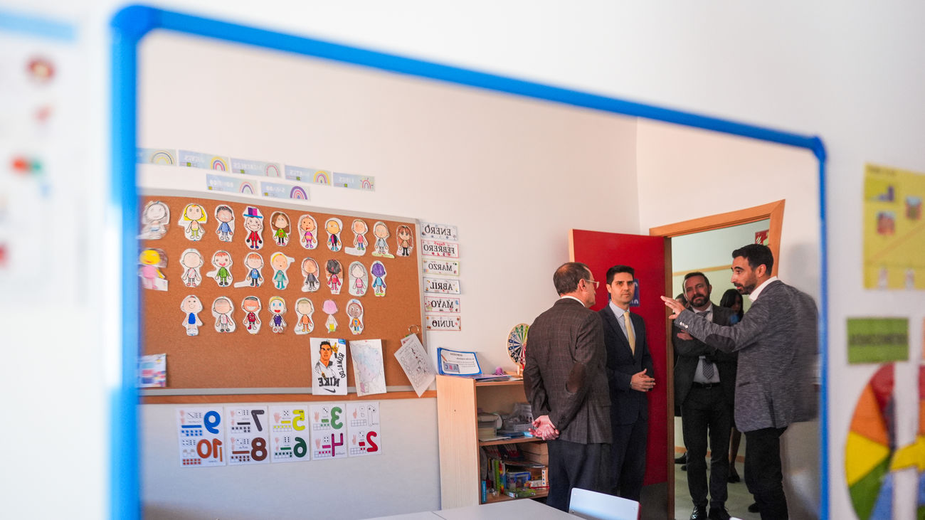 Visita oficial al colegio público de Anchuelo