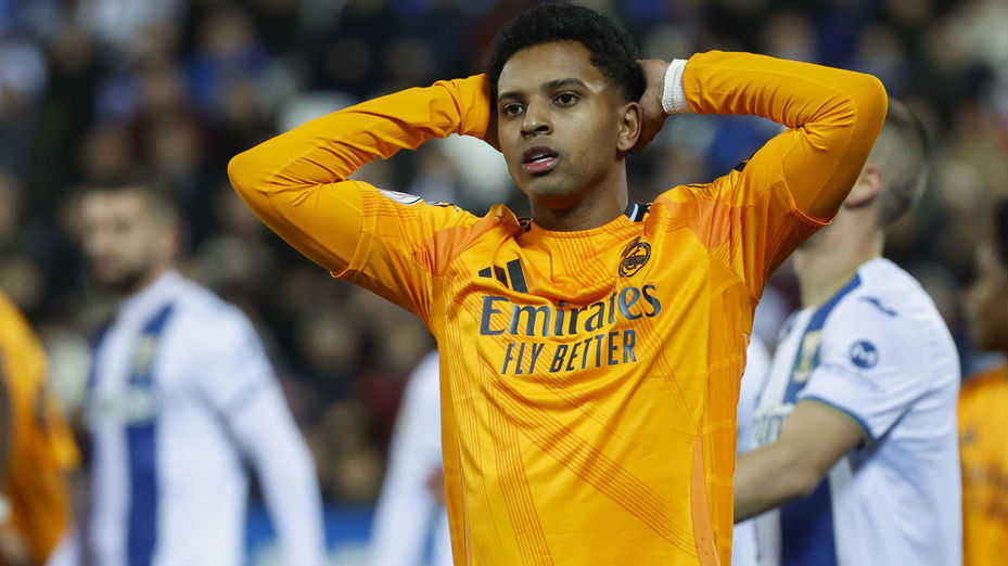 Rodrygo sufre una tendinosis en el isquiotibial y estará unos 10 días de baja