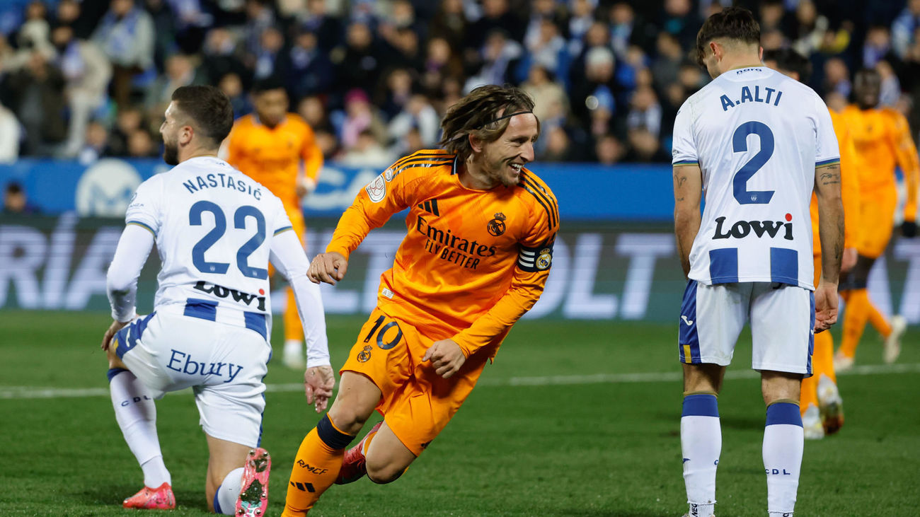 Modric ante el Leganés