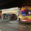 Bomberos de Madrid explican lo que hay que hacer en caso de avería o accidente de tráfico en el interior de un túnel