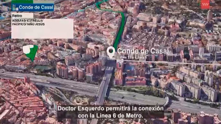 Afecciones al tráfico durante las obras / Comunidad de Madrid