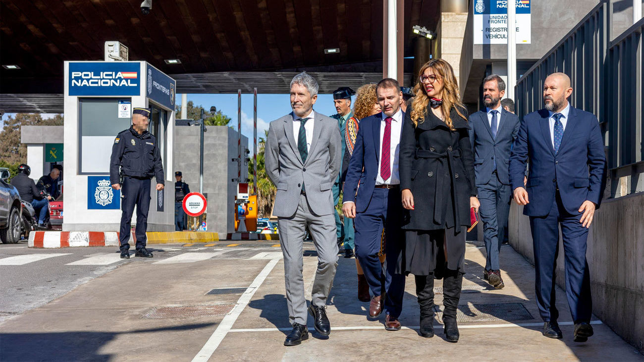 Marlaska ensalza en Melilla la cooperación, coordinación y lealtad “máximas” con Marruecos