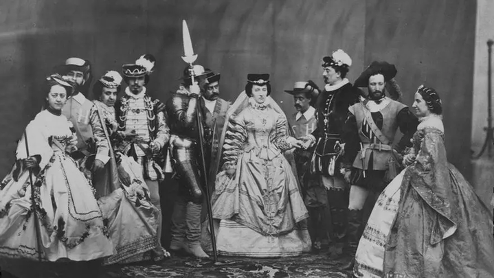 Baile de trajes de los duques de Fernán Núñez, 1863 / ARCHIVO GENERAL DEL PALACIO REAL