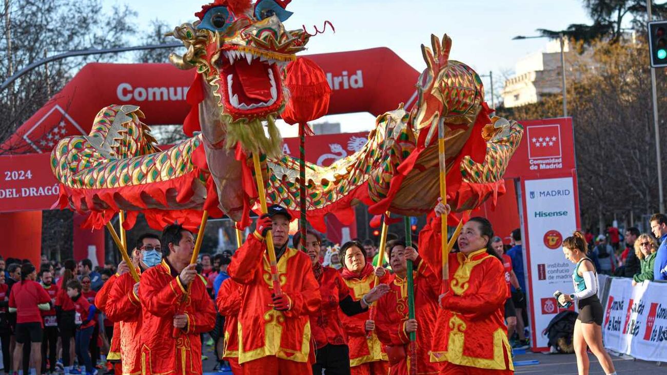 Madrid celebra este domingo la Carrera de la Primavera para festejar el Año Nuevo Chino