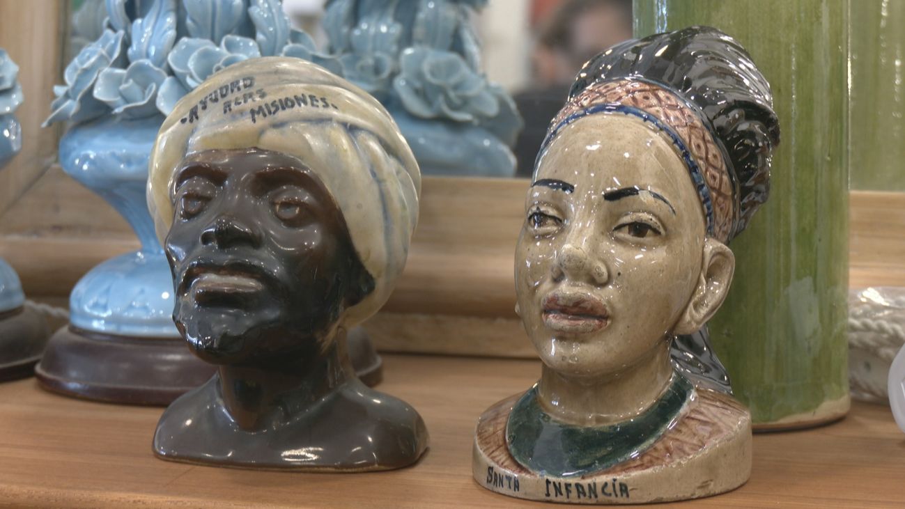 Un mercado en la Calle Serrano de lujosas antigüedades