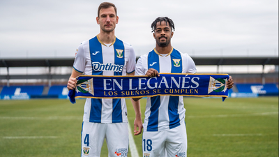 El Leganés presenta a Duk y Barisic, sus fichajes de invierno