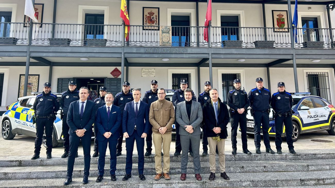 Presentación de la agrupación de las Policías Locales de Daganzo de Arriba,  Ajalvir y Cobeña