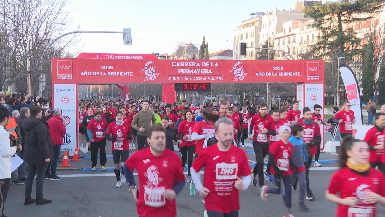 4.000 corredores participan en la Carrera de la Primavera por el centro de Madrid