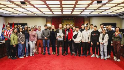 Alumnos griegos y mostoleños comparten experiencias en un programa de intercambio