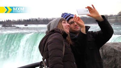 Las cataratas del Niágara, frontera natural entre Estados Unidos y Canadá