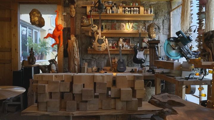 Habitación de la casa de Maite Gálvez / TELEMADRID