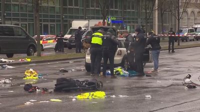 Investigan como atentado un atropello múltiple en Múnich que deja al menos 30 heridos