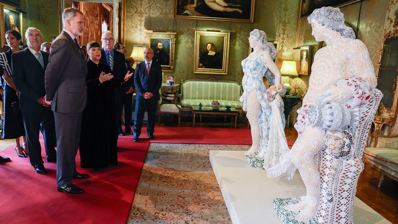 Joana Vasconcelos revoluciona el Palacio de Liria