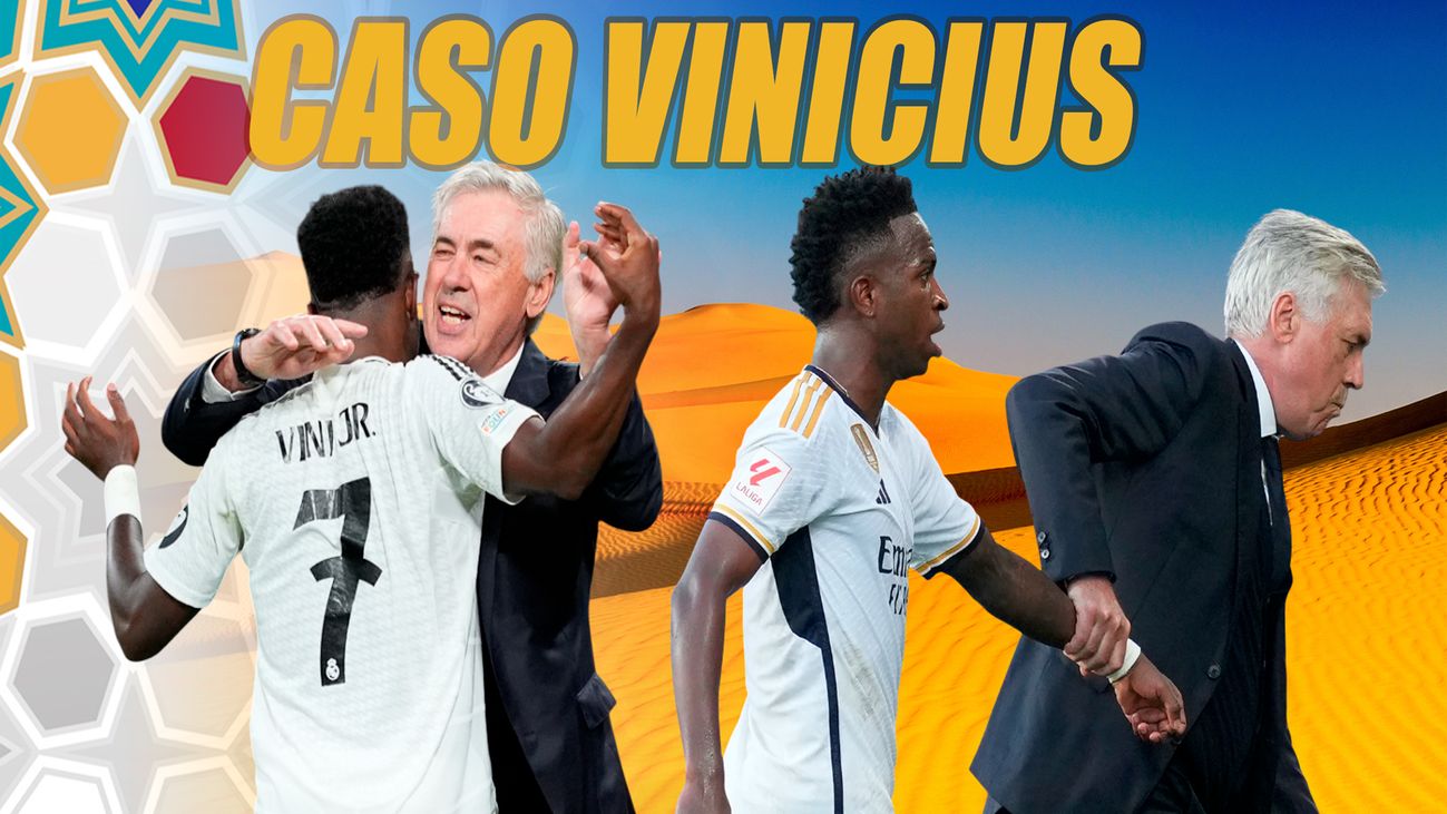 Ancelotti está "cansado" del tema Vinícius y Arabia Saudí