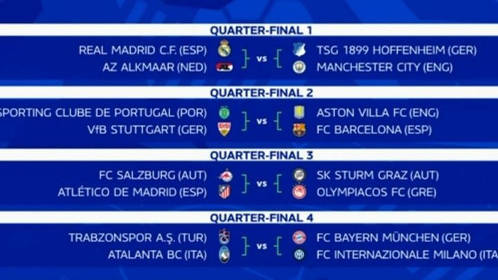 Cruces de la Champions juvenil / UEFA