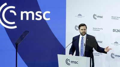 El vicepresidente de EEUU pide a Europa que escuche políticas "alternativas"