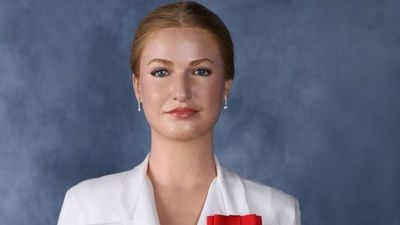 Llega al Museo de Cera de Madrid la nueva escultura de la Princesa Leonor