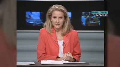 Inmaculada Galván y un 14 de septiembre de 1993... Bienvenidos a Madrid Directo en Telemadrid
