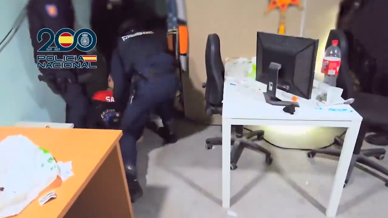 "Al suelo, al suelo": así cayó una banda que cultivaba 1.350 plantas de marihuana en una nave de Toledo