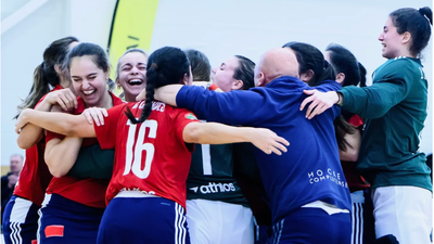 Sanse Complutense, bronce en el Eurohockey Indoor femenino