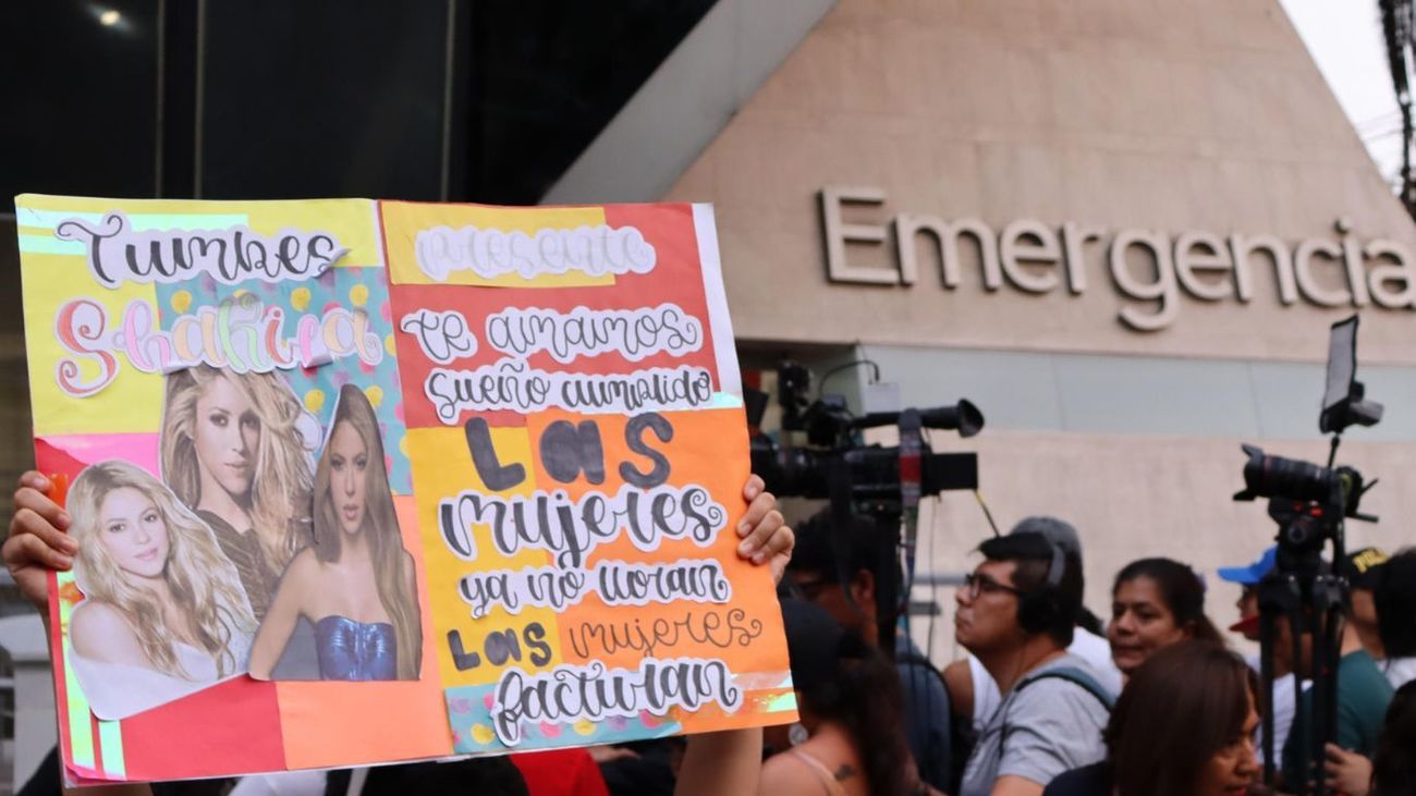 El apoyo de los seguidores de Shakira